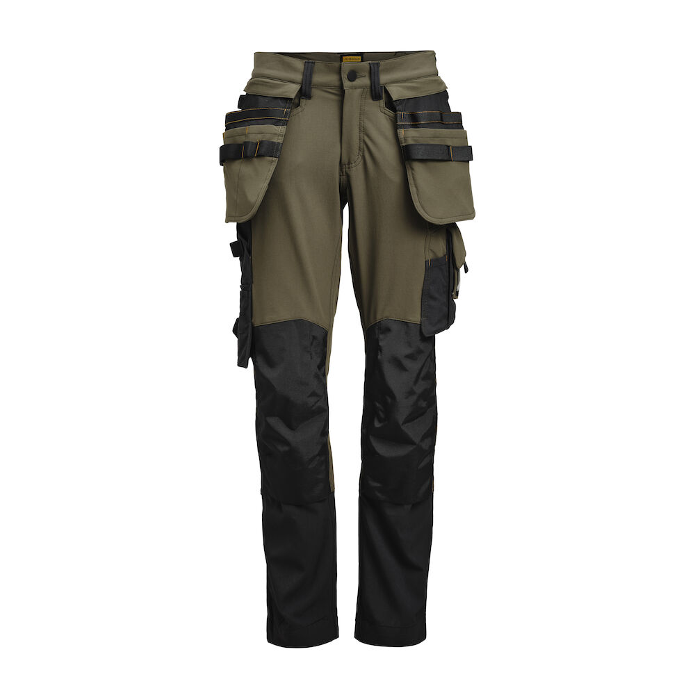 Jobman 2371 Damen Bundhose Stretch DA34 Olivgrün