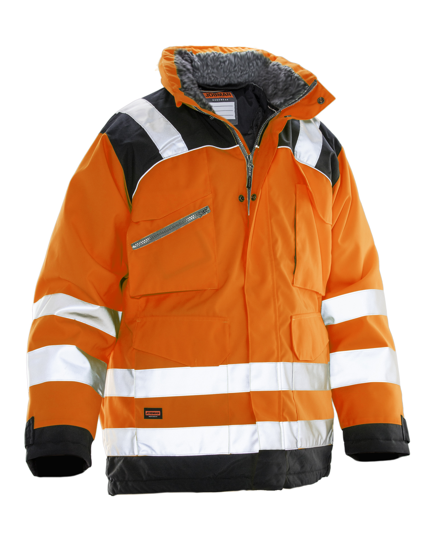 Jobman Winterparka Star Hi-Vis 1236