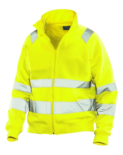 Jobman Sweatshirt-Jacke Hi-Vis 5172