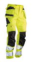 Vorschaubild Jobman Bundhose Hi-Vis mit Hängetaschen 2377